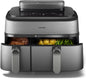Philips 5000 Series 9.6qt (9L) Dual Basket All-in-One Air Fryer & Steam Cooker – 19 in One Cooking Functions, RapidAir Plus + Steam, Auto Steam Clean (NA555/00)