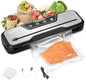 Toprime Automatic Vacuum Sealer Machine, 80kPa Powerful Food Sealer Built-in Cutter with Sealing Bag and Hose, Vacuum Air Sealing System for Seal a Meal and Sous Vide