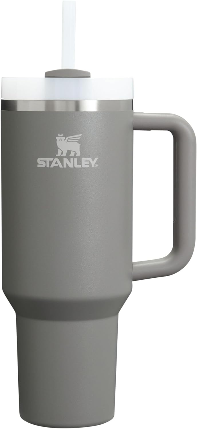 Stanley Quencher H2.0 Tumbler with Handle and Straw 30 oz | Flowstate 3-Position Lid | Cup Holder Compatible for Travel | Insulated Stainless Steel Cup | BPA-Free | Exclusive Lupine