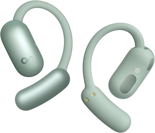 soundcore AeroFit 2 by Anker, Open-Ear Headphones, 4 Adjustable Positions for Every Ear Size, 2X Richer Bass, Hi-Res,42H Playtime,IP55,AI Clear Calls,Translation Earbuds Real Time(Renewed)