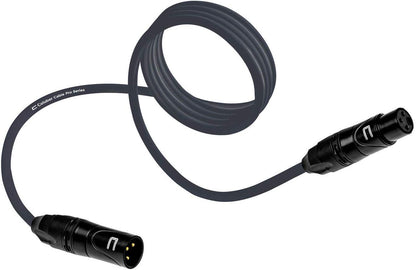 Balanced XLR Cable Male to Female - 6 Feet Pink - Pro 3-Pin Microphone Connector for Powered Speakers, Audio Interface or Mixer for Live Performance & Recording