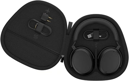 Sennheiser Momentum 4 Wireless Headphones, Bluetooth for Crystal-Clear Calls w/Adaptive Noise Cancellation, 60h Battery Life, Customizable Sound & Lightweight Folding Design, Black/Copper