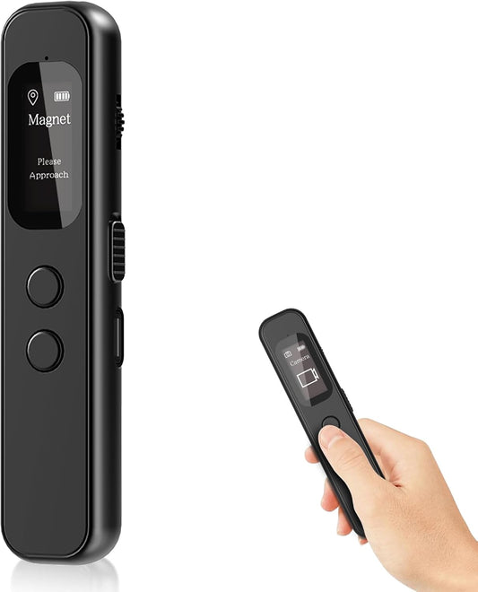 Hidden Camera Detectors with LED Display - Portable Anti Spy Camera Finder, Bug Detector, GPS Tracker, Listening Device Detectors for Home, Car, Office, Hotel, Travel, Airbnb