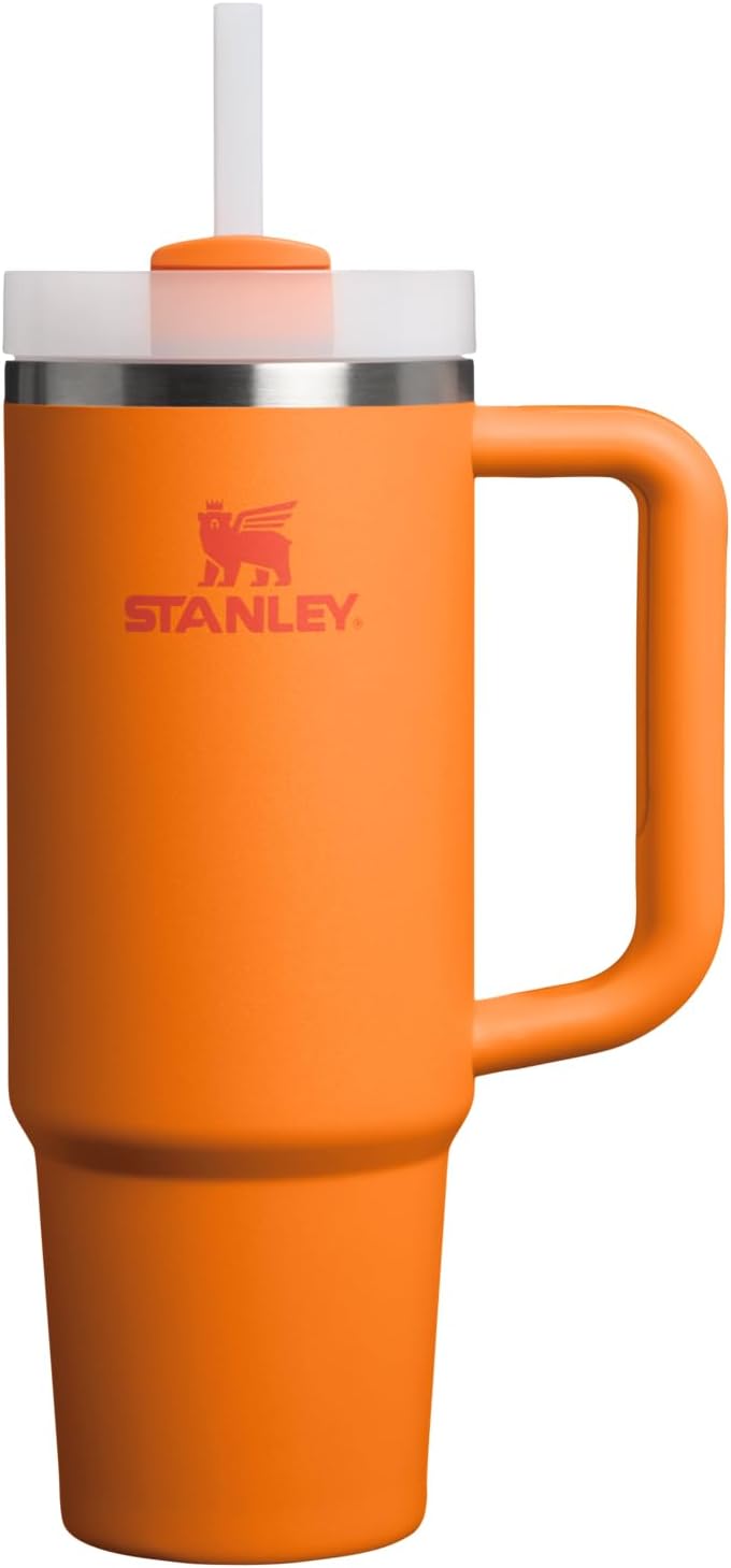Stanley Quencher H2.0 Tumbler with Handle and Straw 30 oz | Flowstate 3-Position Lid | Cup Holder Compatible for Travel | Insulated Stainless Steel Cup | BPA-Free | Exclusive Lupine