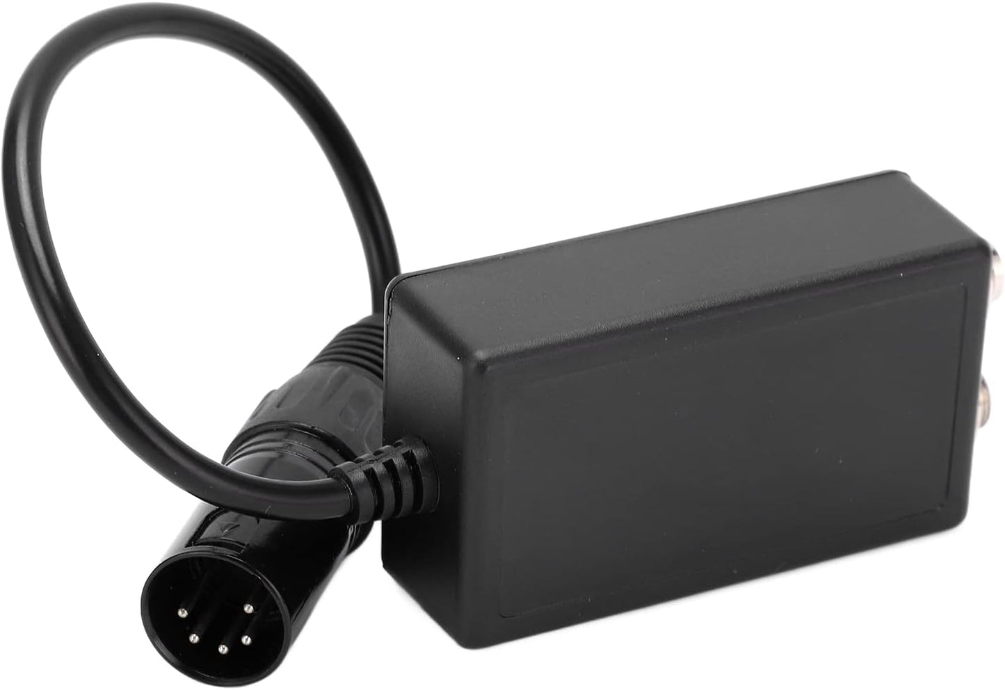 Pilot Headset Adapter, Aviation Headset Adapter, GA Dual Plugs to XLR 5 Pin Male Adapter for Headphone Extension Cable