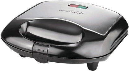 Brentwood BTWTS240B, Sandwich Maker, Black, 10.00in. x 9.70in. x 4.30in.