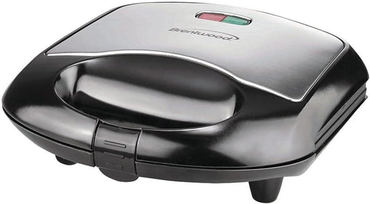 Brentwood BTWTS240B, Sandwich Maker, Black, 10.00in. x 9.70in. x 4.30in.