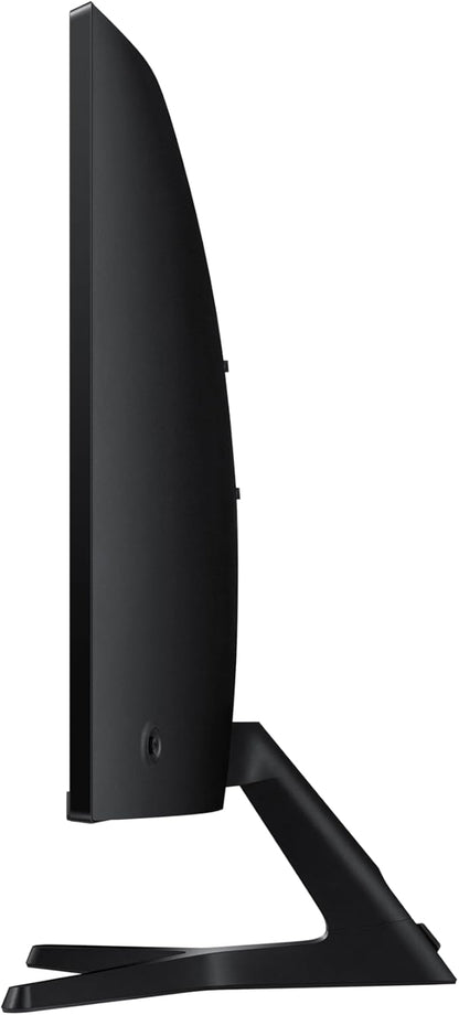 Samsung 32-inch FHD Black Curved Screen Monitor with 100 Hz Refresh Rate, Game Mode, Eye Saver Mode, Multiple connectivity - (LS32D390GANXZA) [Canada Version](2025)