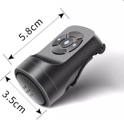 EXKOKORO Rechargeable Electric Bike Bell Horn Bell Cycling Horn for Adults with Loud Sound and Fit for Mountain Bike, Road Bike, Scooters Handlebars