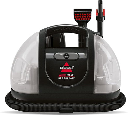 BISSELL - Portable Carpet Cleaner - Little Green Carpet & Upholstery Machine - 48oz Capacity with Stain Brush and self-Cleaning Hydro-Rinse Tool for Home and Automotive use