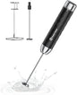 MHMF07 Rechargeable Milk Frother with Stepless Speed Control, LunaFro Max Handheld Electric Foam Maker Waterproof Drink Mixer Foamer for Lattes, Cappuccino (Black)