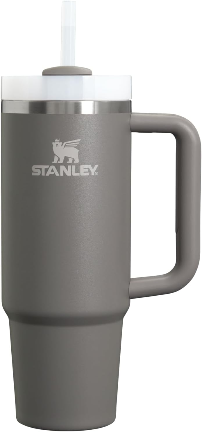 Stanley Quencher H2.0 Tumbler with Handle and Straw 30 oz | Flowstate 3-Position Lid | Cup Holder Compatible for Travel | Insulated Stainless Steel Cup | BPA-Free | Exclusive Lupine