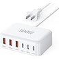 4-Port USB Charger, EGOWAY 90W Wall Charger, 60W & 18W Dual USB C Wall Charger and Dual USB A Ports 12W, Multi USB C Charger for MacBook, Phone and More