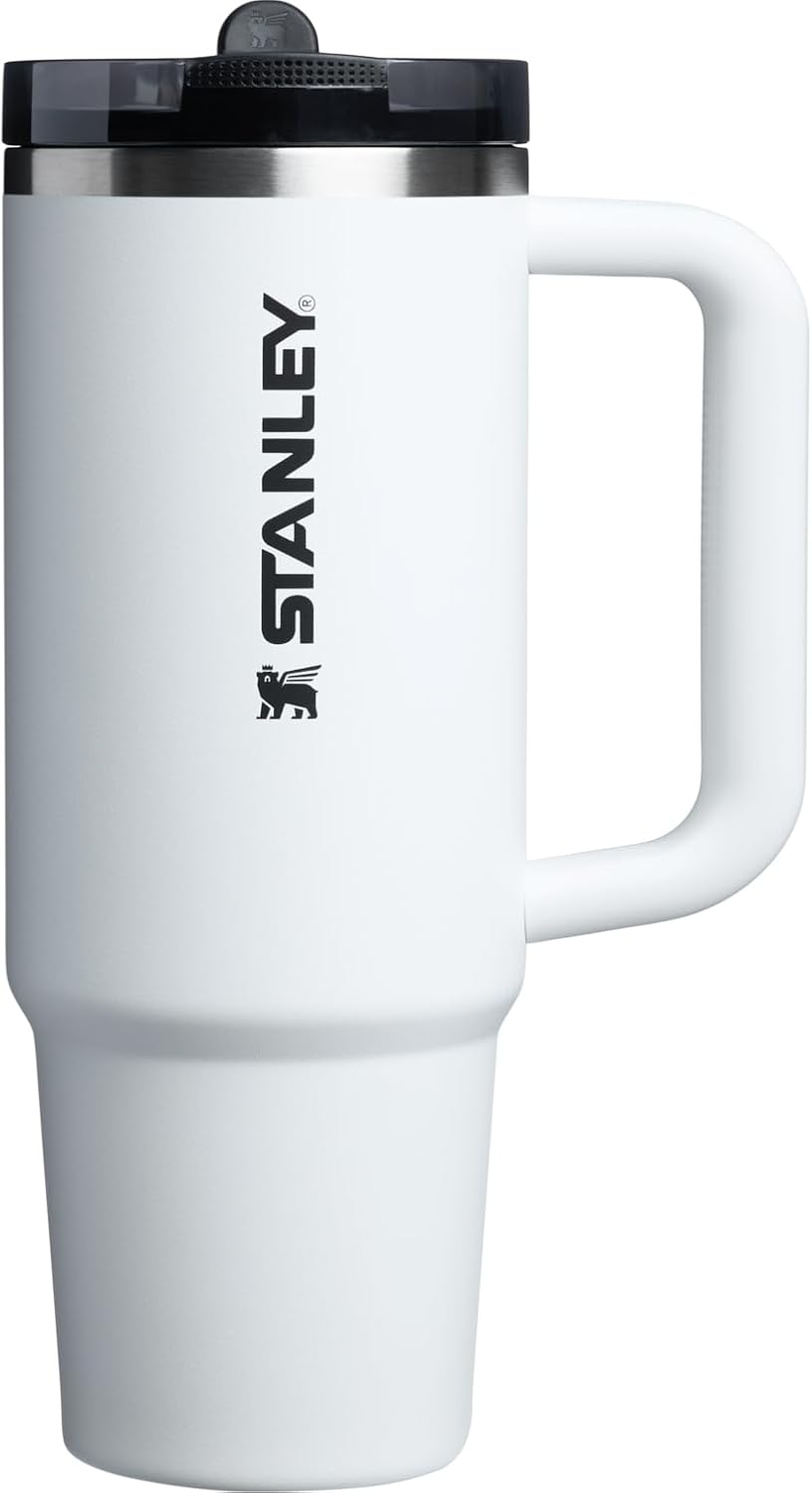 Stanley Quencher H2.0 Tumbler with Handle and Straw 30 oz | Flowstate 3-Position Lid | Cup Holder Compatible for Travel | Insulated Stainless Steel Cup | BPA-Free | Exclusive Lupine