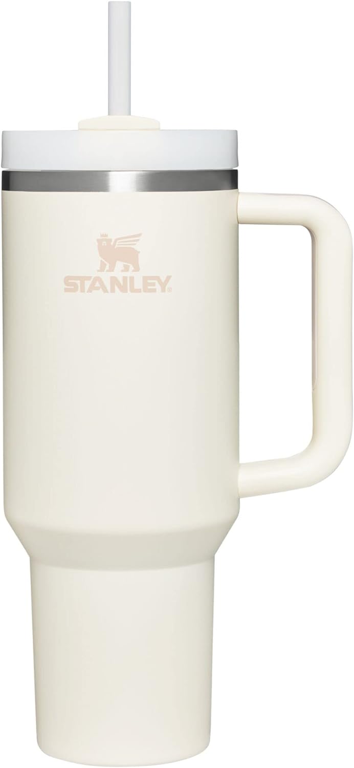Stanley Quencher H2.0 Tumbler with Handle and Straw 30 oz | Flowstate 3-Position Lid | Cup Holder Compatible for Travel | Insulated Stainless Steel Cup | BPA-Free | Exclusive Lupine