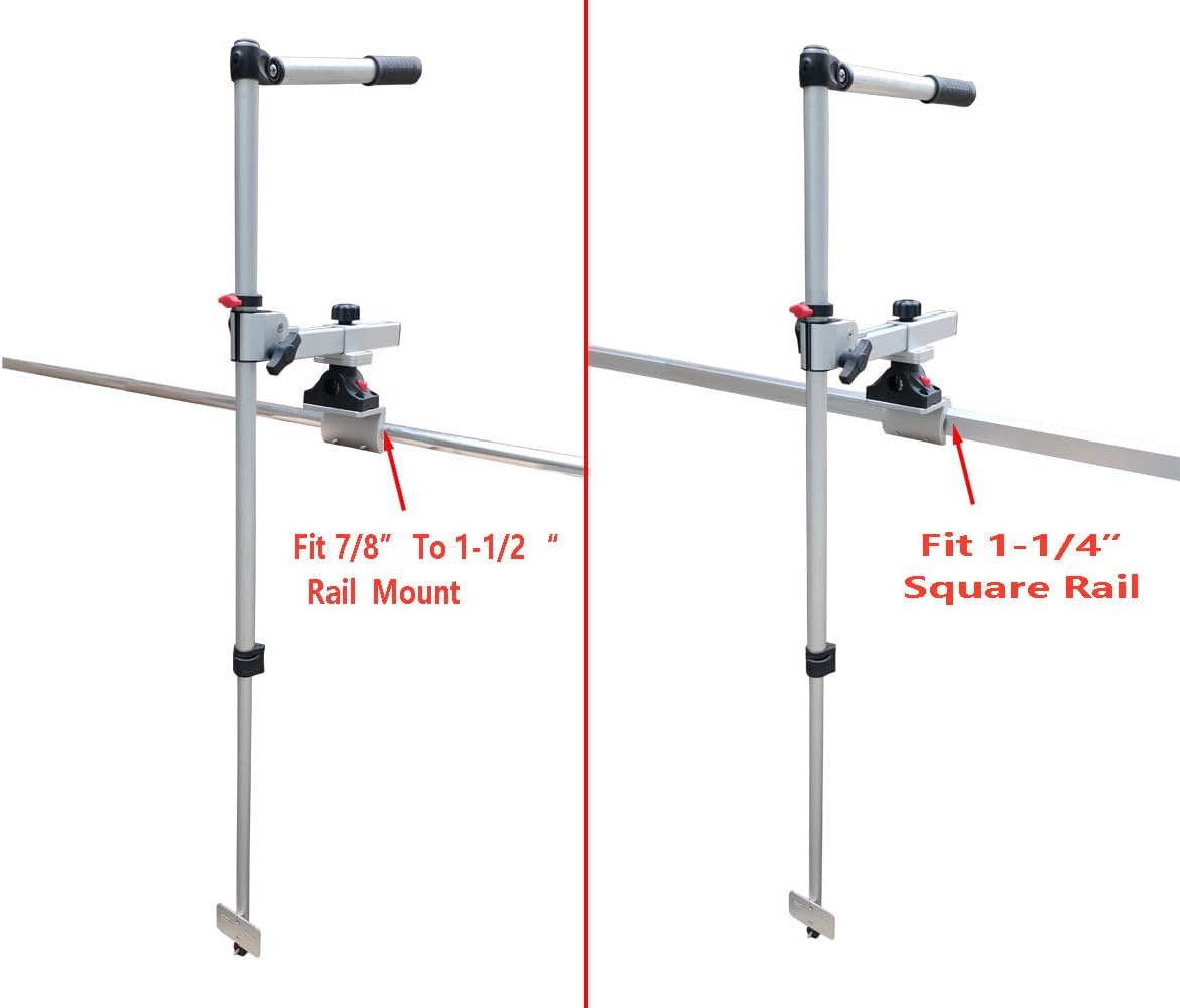 Brocraft Universal Transducer Pole/Sonar Transducer Pole System with Mount/Livescope Mount (Generation 2)