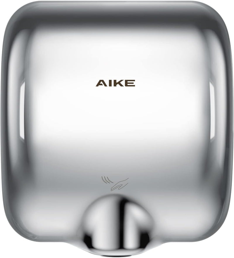 AIKE Surface Mounted High Speed Commercial Hand Dryer CUL Approved 120V 1500W, Brushed Stainless Steel Finish Model AK2800B