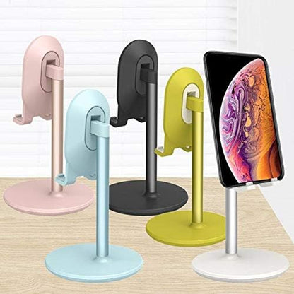 Universal Adjustable Aluminum Desktop Phone Holder Desk Stand Portable Metal Mount for Smart Tablet