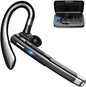 Bluetooth Headset V5.1, Bluetooth Earpiece for Cell Phones with Mic Noise Cancelling, Waterproof Hands-Free Earphones Wireless Headphone, for Business/Office/Driving Compatible with Android/iPhone