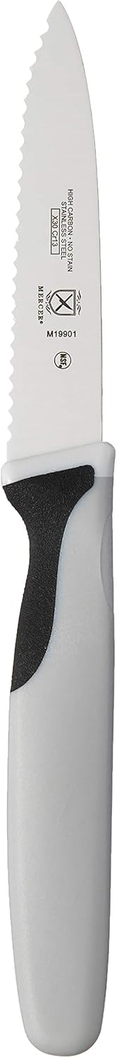 Mercer Culinary M23860 Millennia Black Handle, 8.5-Inch Narrow, Fillet Knife