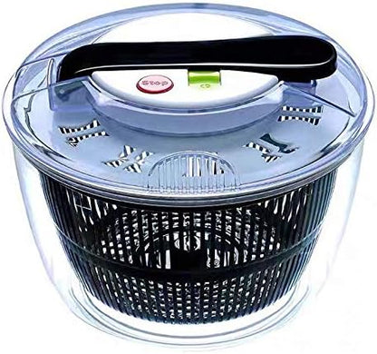 Salad Spinner, Large 5 L, Salad Spinners Best Rated, Lettuce Spinner, Salad Mixer Bowl, Salad Dressing Shaker-Ordinary Style