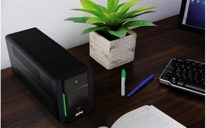 APC UPS 1200VA Line Interactive UPS Battery Backup, BVK1200M2 Backup Battery with AVR, 2 USB Charging Ports (Type C/Type A), Back-UPS Uninterruptible Power Supply
