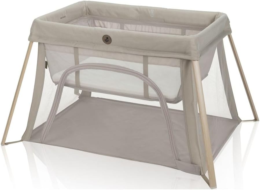 Maxi-Cosi Portable 3-in-1 Travel Crib | Lightweight Playard & Bassinet with Carry Bag