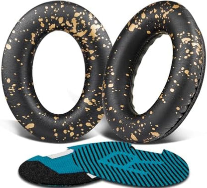 SoloWIT Earpads Cushions for Bose Headphones, Replacement Ear Pads for Bose QuietComfort 15 QC15 QC25 QC2 QC35/Ae2 Ae2i Ae2w/SoundTrue & SoundLink Around-Ear Series - QC25 PL Black&Blue