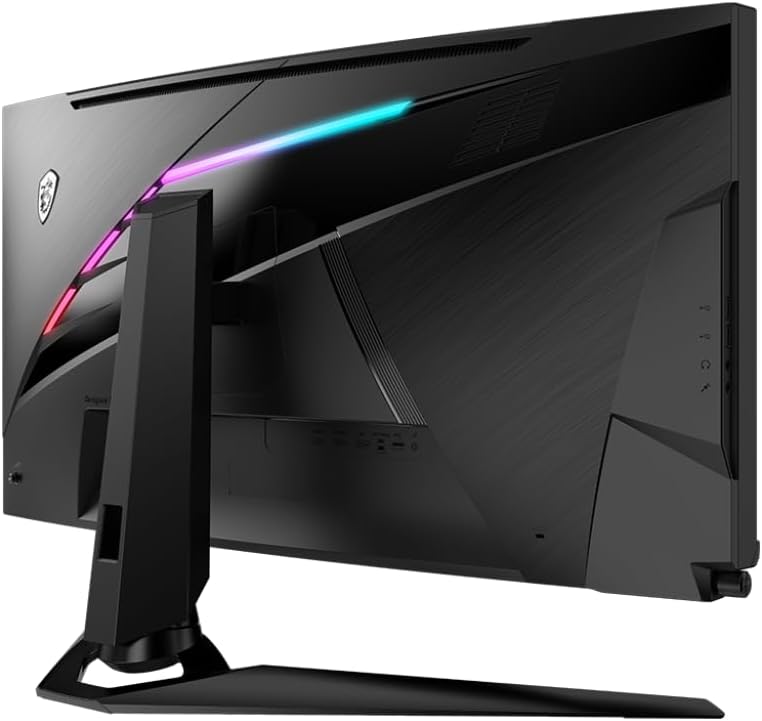 MSI Optix MAG342CQR 1500R Curvature 21:9 Aspect Ratio Narrow Bezel 1ms 3440x1440(UWQHD) 144Hz Refresh Rate Tilt/Swivel/Height/Pivot Adjustment 34" AMD Freesync Gaming Curved Monitor, Black, Pack of 1