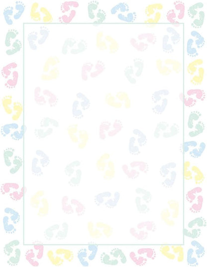 Great Papers! Morning Mist Letterhead, 80 Count, 8.5"x11" (2014250)