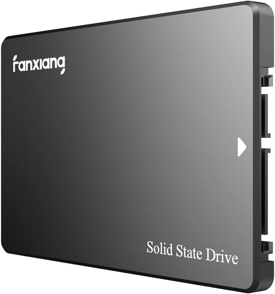 Fanxiang S101 1TB SSD SATA III 6Gb/s 2.5" Internal Solid State Drive, Read Speed up to 550MB/sec, Compatible with Laptop and PC Desktops(Black)