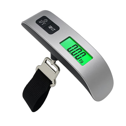 Purilite Select Digital Luggage Scale – Portable Hanging Baggage Weight Scale with LCD Display (110 lb / 50 kg)