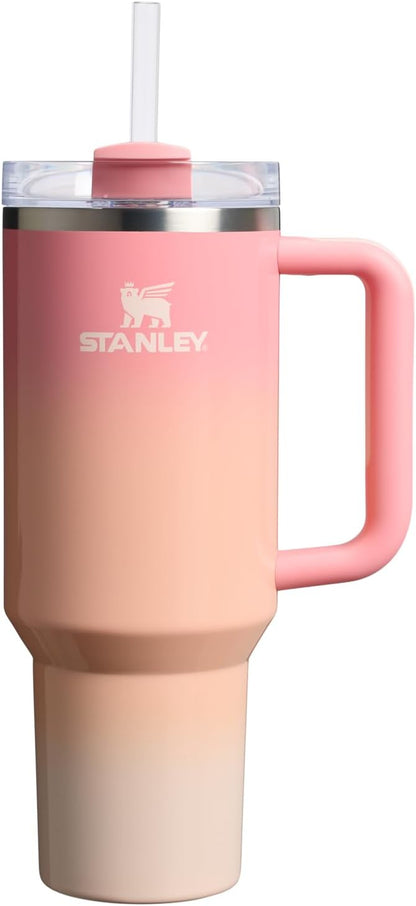 Stanley Quencher H2.0 Tumbler with Handle and Straw 30 oz | Flowstate 3-Position Lid | Cup Holder Compatible for Travel | Insulated Stainless Steel Cup | BPA-Free | Exclusive Lupine
