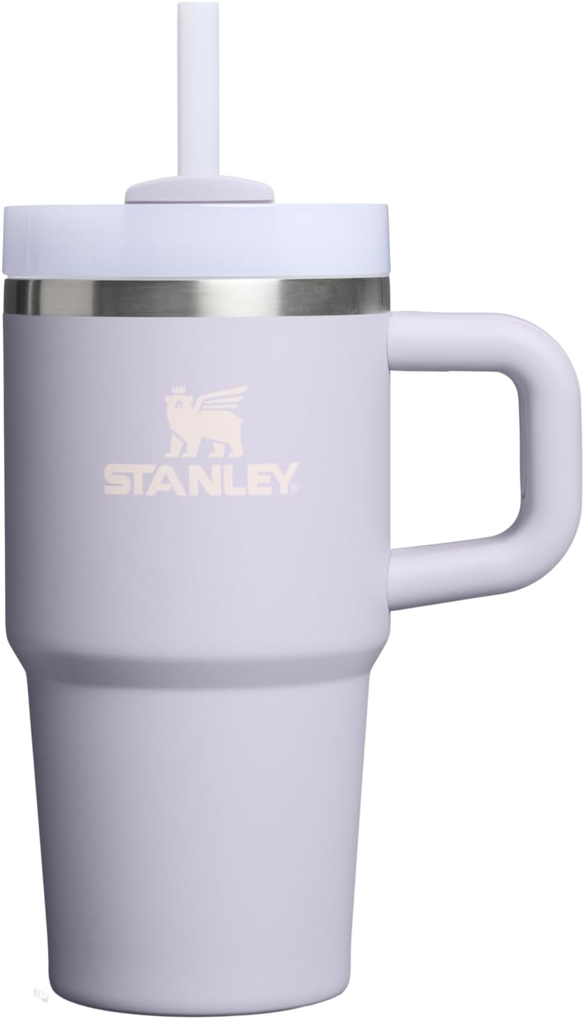 Stanley Quencher H2.0 Tumbler with Handle and Straw 30 oz | Flowstate 3-Position Lid | Cup Holder Compatible for Travel | Insulated Stainless Steel Cup | BPA-Free | Exclusive Lupine
