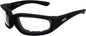 Global Vision Eyewear Kickback Sunglasses with Ethylene Vinyl Acetate Foam, Clear Lens