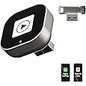 2 in 1 Wireless CarPlay Adaptor & Android Auto Adaptor for iPhone/Android, 2025 Mini Portable Car Dongle for Cars with OEM Wired CarPlay/AA from 2016, Stable Car Control & No Delay