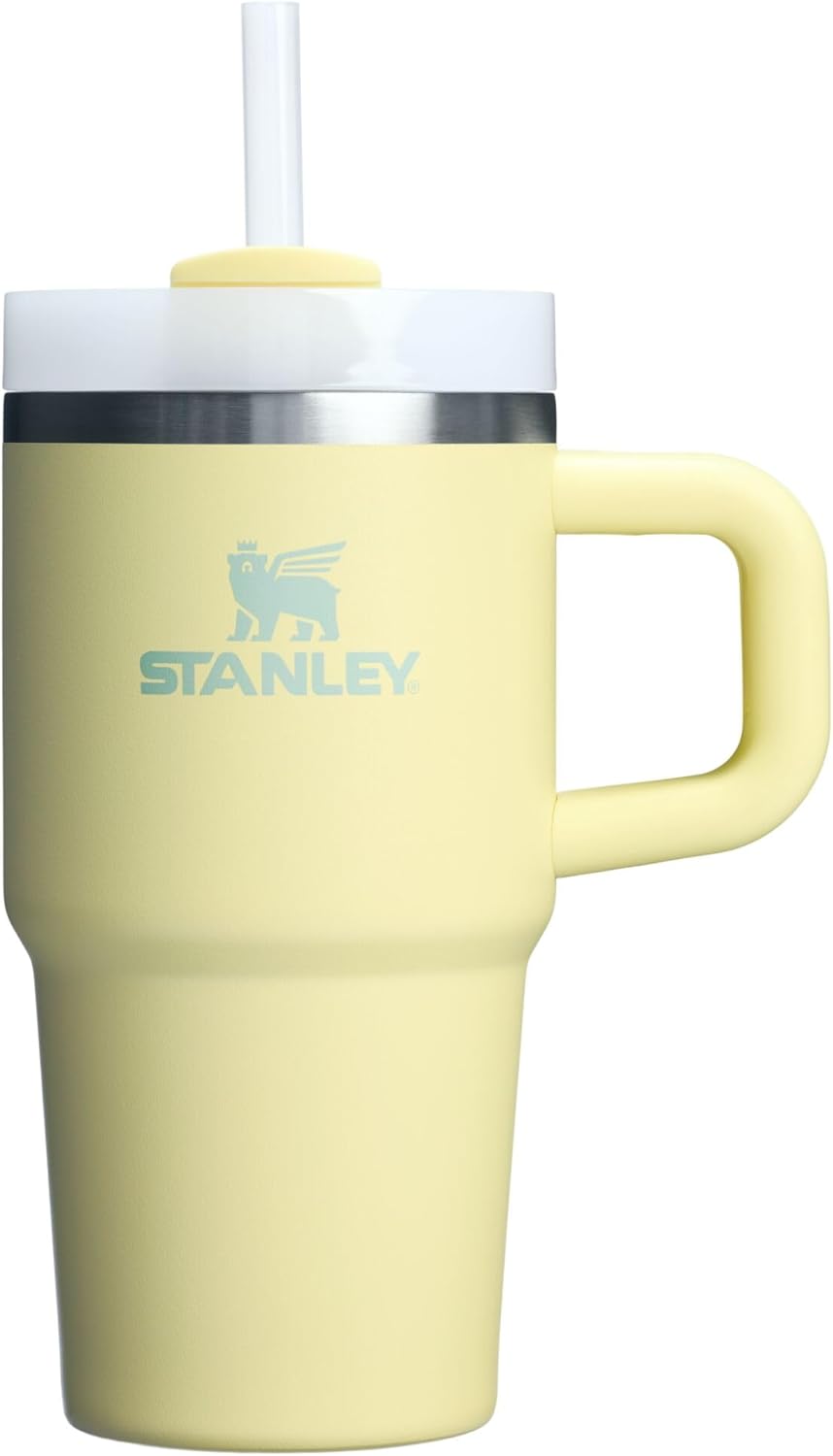 Stanley Quencher H2.0 Tumbler with Handle and Straw 30 oz | Flowstate 3-Position Lid | Cup Holder Compatible for Travel | Insulated Stainless Steel Cup | BPA-Free | Exclusive Lupine