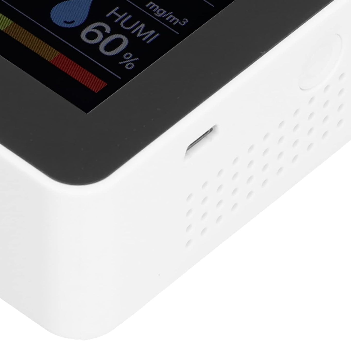 Radon Detector, Test Kit Co2 Monitor Multifunctional for Gymnasiums(White)