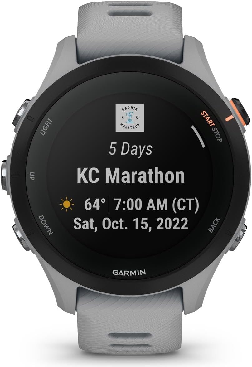 Garmin Forerunner® 255 Music, GPS Running Smartwatch with Music, Advanced Insights, Long-Lasting Battery, Black, 46 MM