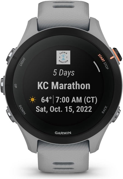 Garmin Forerunner® 255 Music, GPS Running Smartwatch with Music, Advanced Insights, Long-Lasting Battery, Black, 46 MM