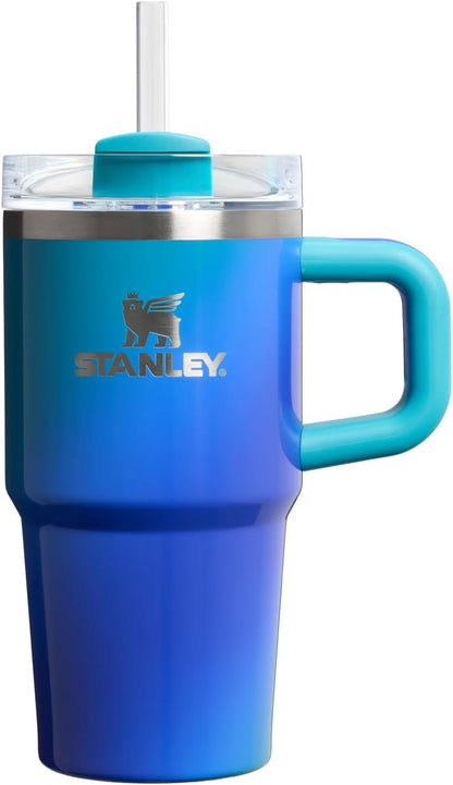 Stanley Quencher H2.0 Tumbler with Handle and Straw 30 oz | Flowstate 3-Position Lid | Cup Holder Compatible for Travel | Insulated Stainless Steel Cup | BPA-Free | Exclusive Lupine