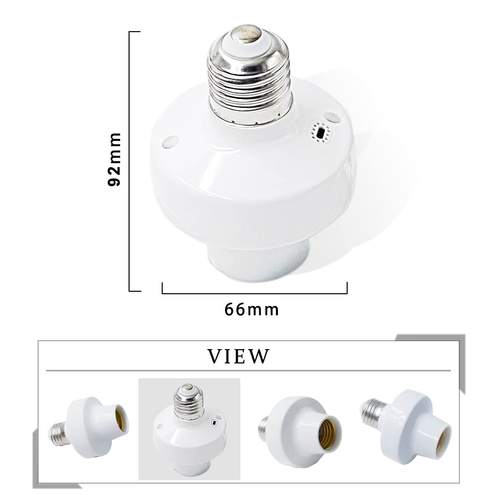 Purilite Select Smart WiFi Light Socket Kit – 4-Pack with Remote & App Control, Alexa & Google Compatible, Timer & Group Function