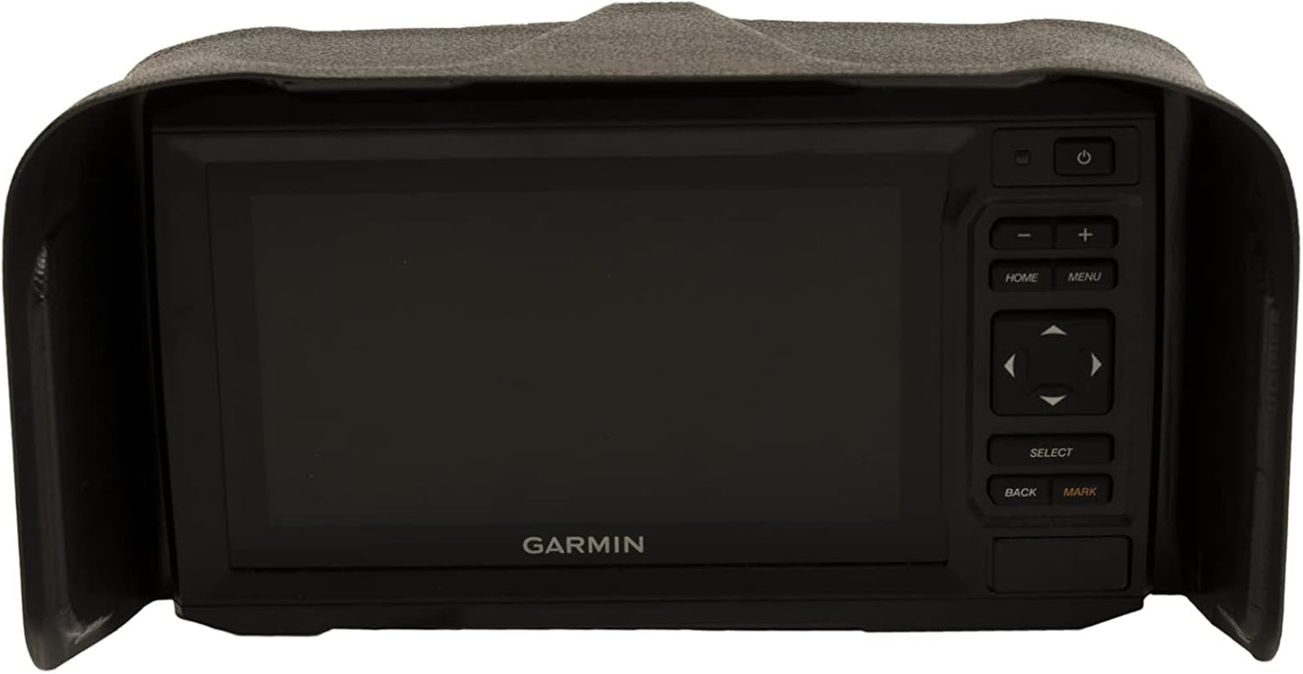 BerleyPro Visor Compatible With Garmin GPS, Fish Finders and Depth Finders - Sun Shade for Striker, Echomap, GPSMAP, and More - Echomap UHD2 7" Touch