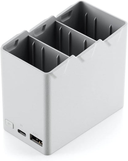 DJI Mini 4 Pro/Mini 3 Series Two-Way Charging Hub, Compatibility: DJI Mini 4 Pro, DJI Mini 3 Pro, DJI Mini 3, White
