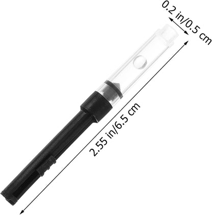 SEWACC 10pcs Ink Converter Replacement for Fountain Pens Ink Absorb Tool Piston Fill Accessories Sturdy and