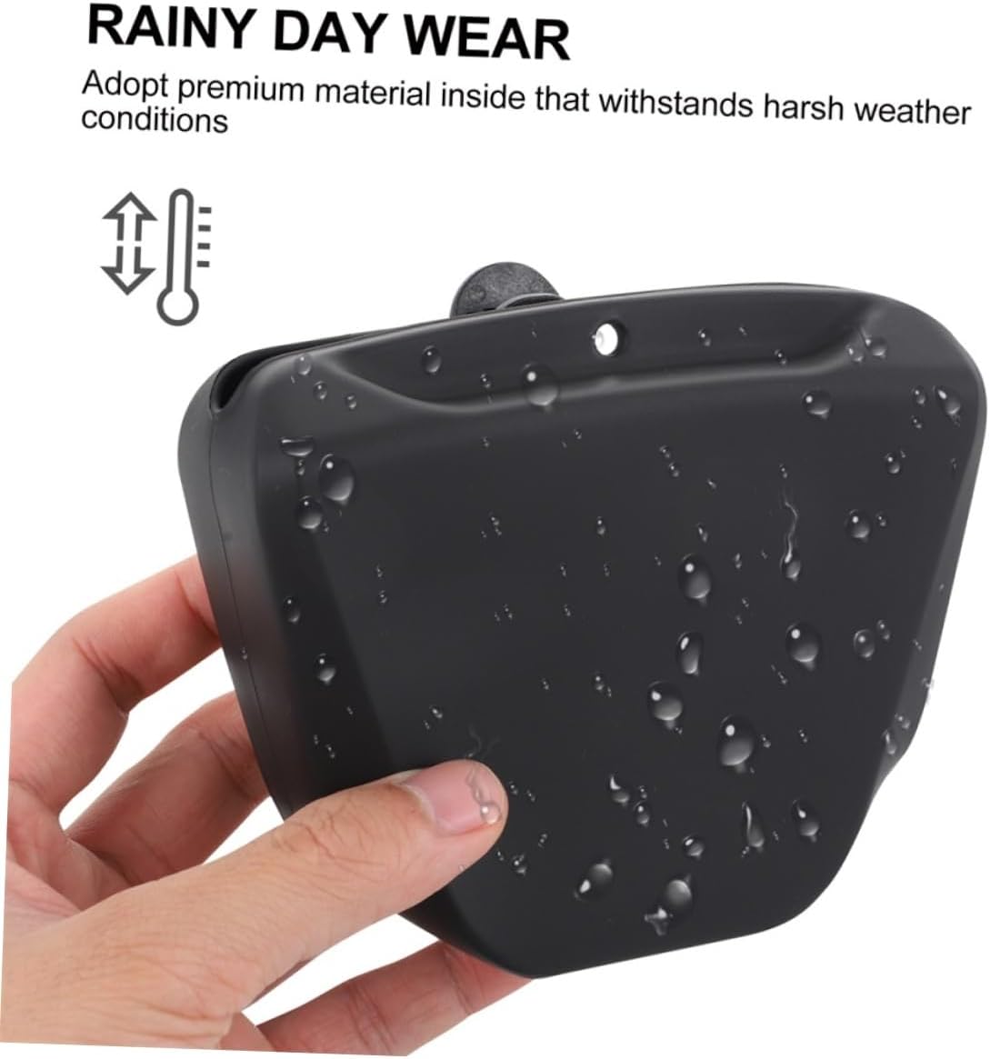 VOSAREA 2pcs Silicone Dog Treat Container Training Pouch Pet Supplies for Puppies