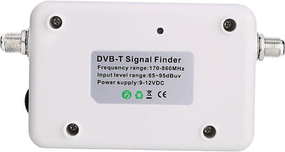 Mini Finder Digital TV Strength Meter Detector Receiver with Backlight. Elegant Exterior, Excellent Sensitivity for Remote Satellite Antennas