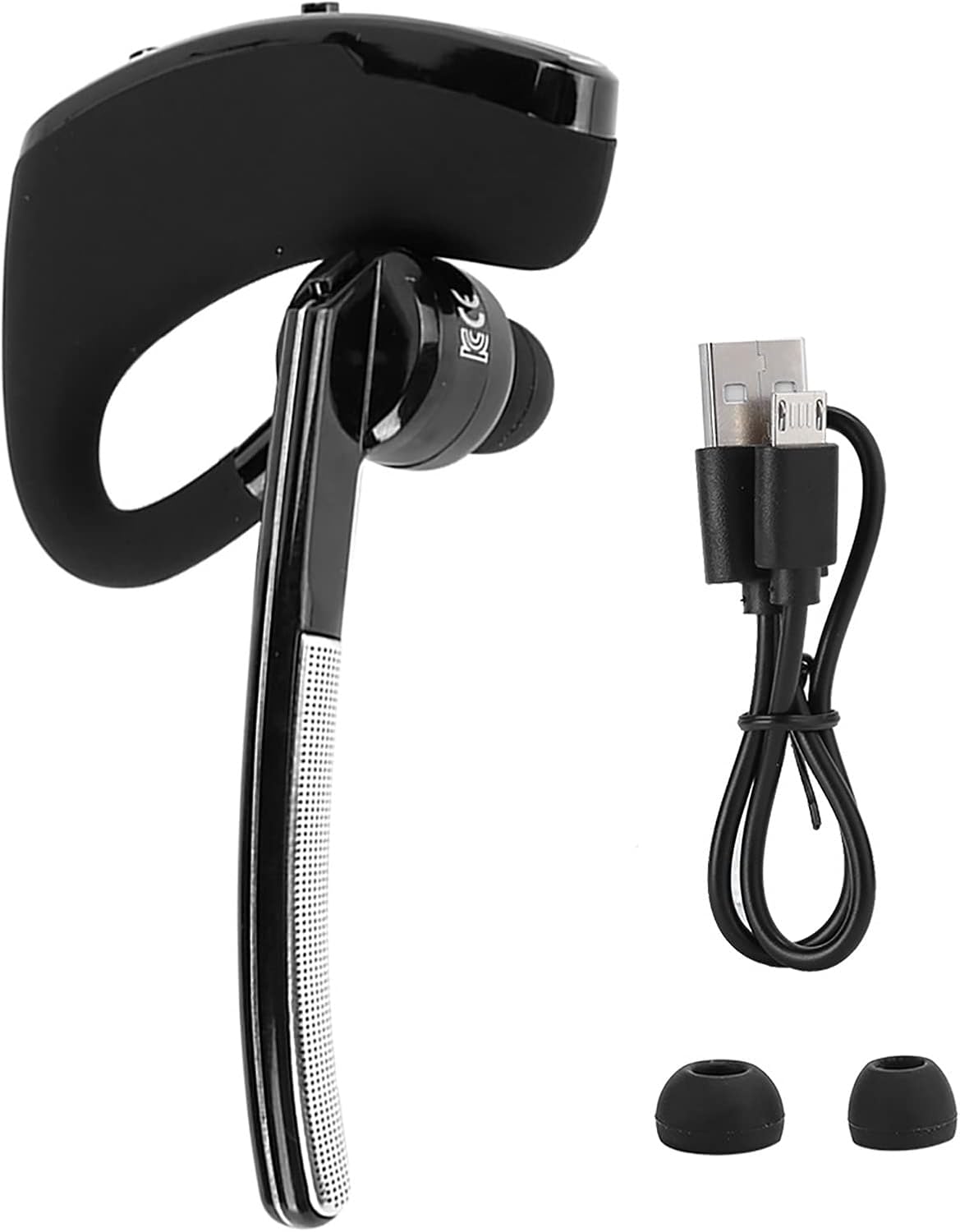 V8 Cordless Business BT Headphone, Clear HD Sound, Voice Prompt, Hands Calling, Noise Reduction, Intelligent CSR Chip
