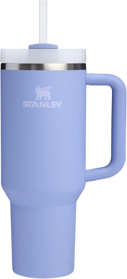 Stanley Quencher H2.0 Tumbler with Handle and Straw 30 oz | Flowstate 3-Position Lid | Cup Holder Compatible for Travel | Insulated Stainless Steel Cup | BPA-Free | Exclusive Lupine