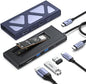 M.2 NVMe SSD Enclosure | Tool-Free USB-C 10Gbps Adapter | Supports 2230/2242/2260/2280 SSDs | External Hard Drive for PC and Laptop | Power Loss Protection with Aluminum Alloy Shell - PuriLite
